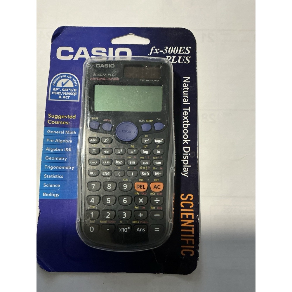 Casio FX-300ES Plus Scientific Calculator, Pre-Owned‎